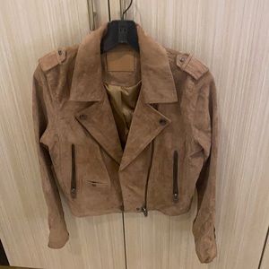 Sl8 tan suede jacket